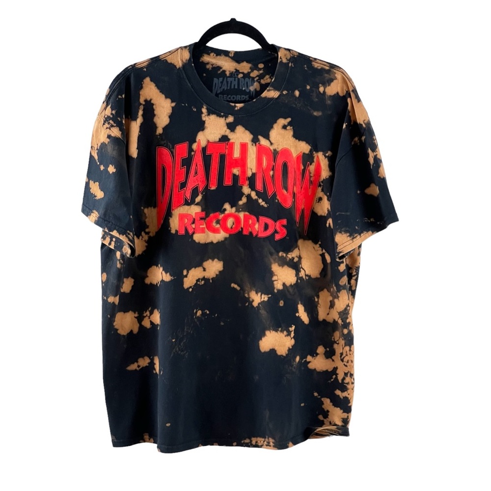 Death Row Records Tie-Dye T-shirt 100%Cotton Sz L